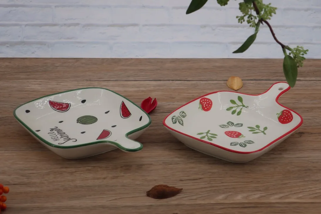 Factory Manufacture Various wholesale ceramic plate square ceramic plates