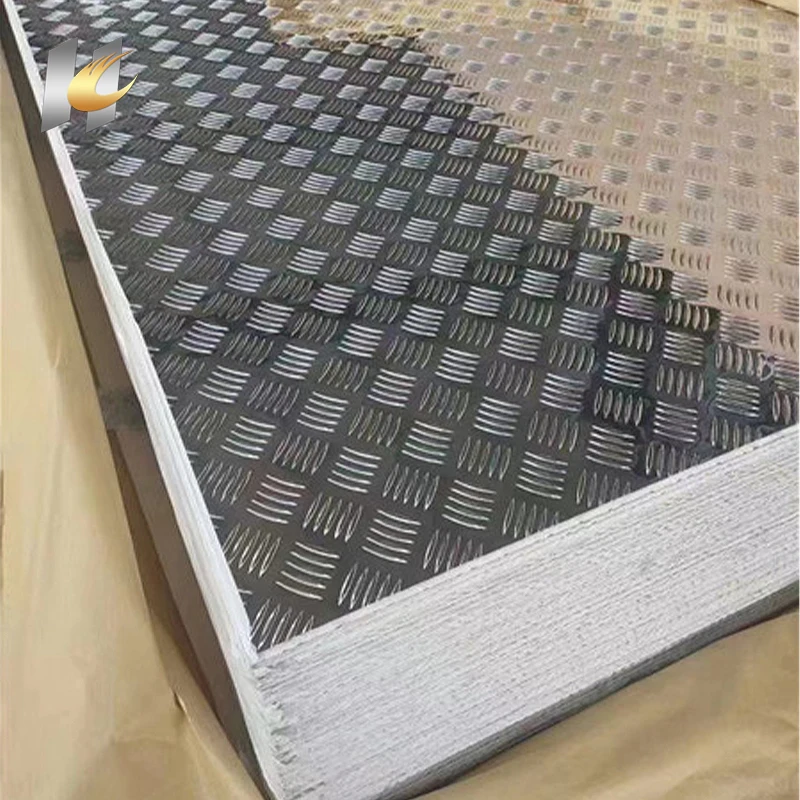 Высококачественные алюминиевые клетчатые листы HC ASTM 1100 1060 5 бар и алмазная плитка