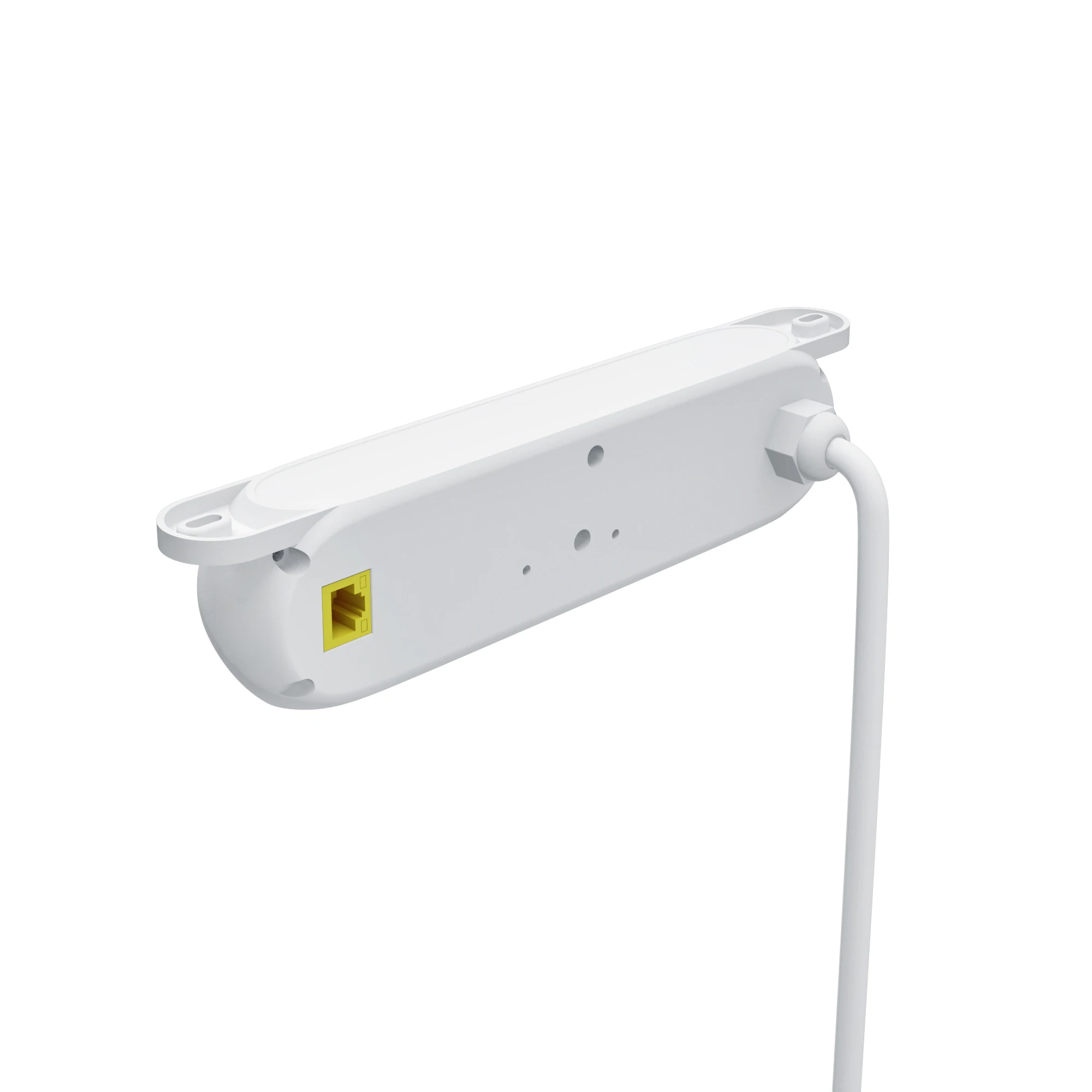 Multiple Devices American Charging Station Surge Protector 3 In 1 Under Desk Mountable Power Strip With 2 USB Ports And Network