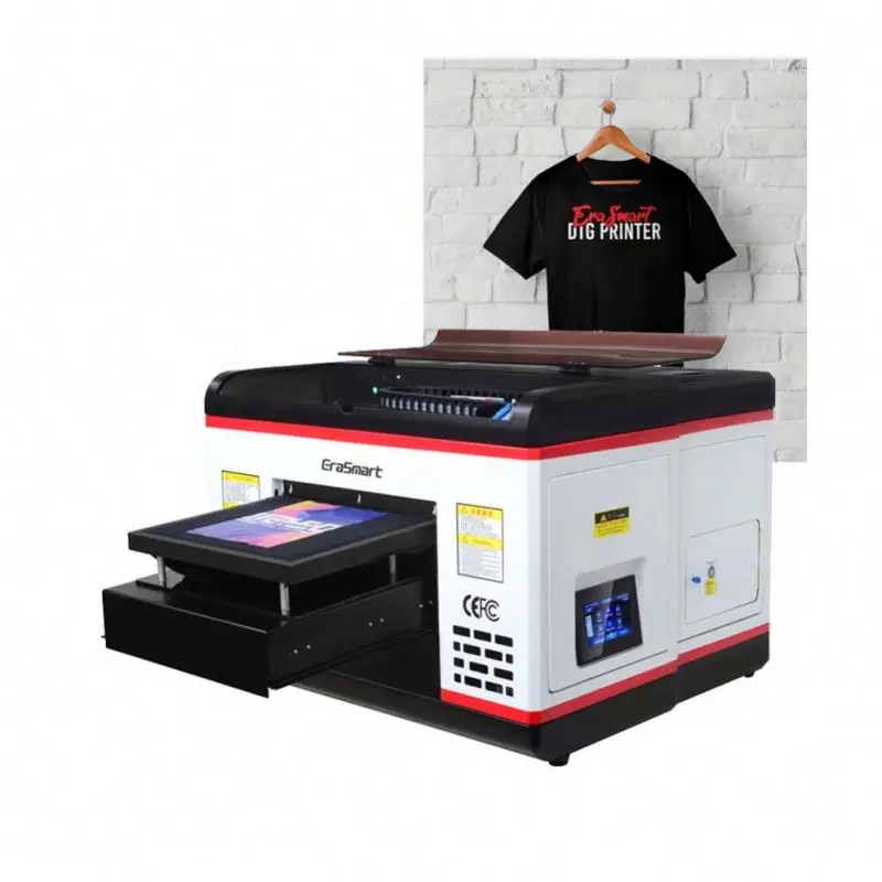 DTG T-shirt Printer A3 Size 3d Dtg Printer Digital Muti-funtion A3 Size Automatic T-shirt Printing Machine