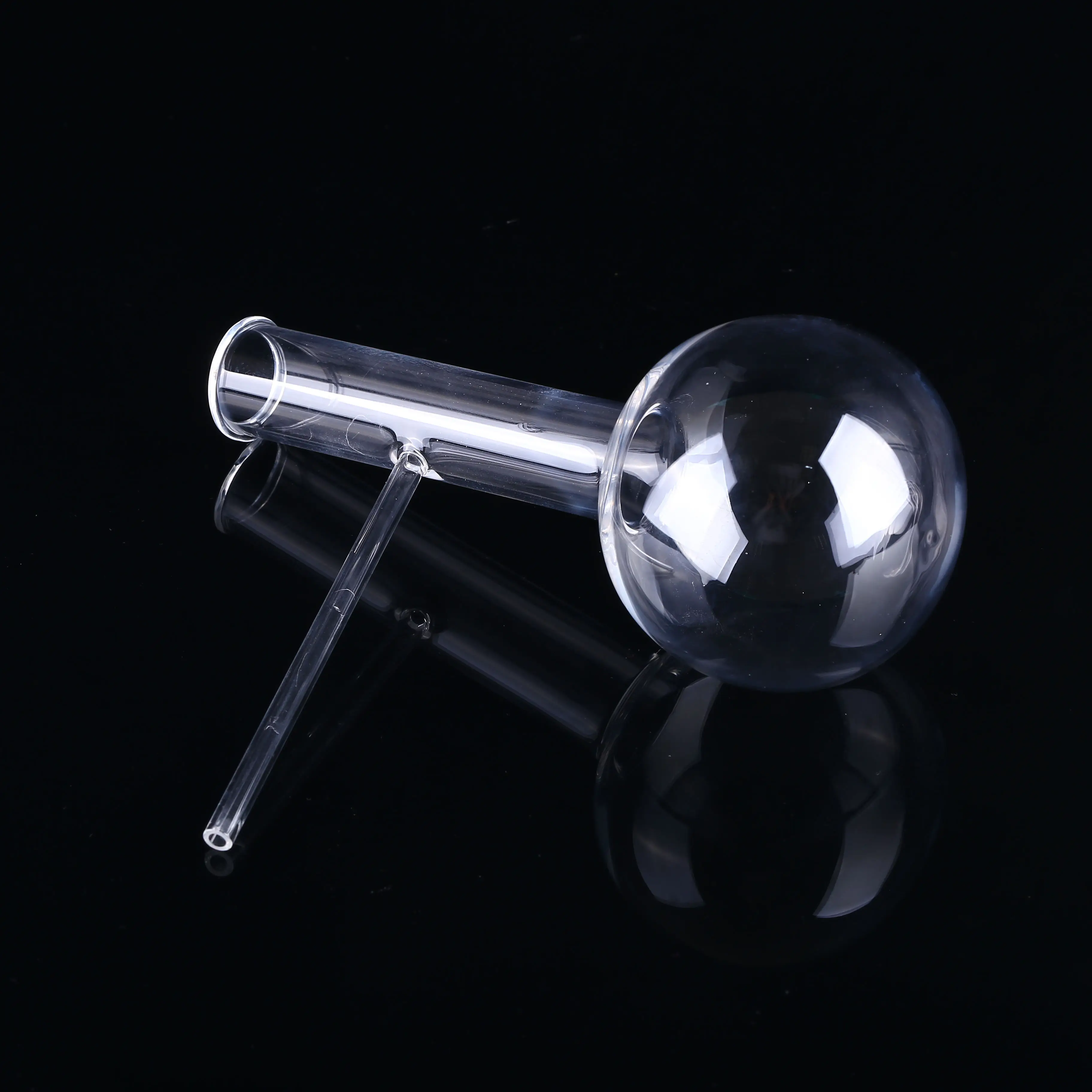High Quality Polished Clear Quartz Flask For Test High Quality Lab Quartz Glassware Round Bottom Flask With Different Types