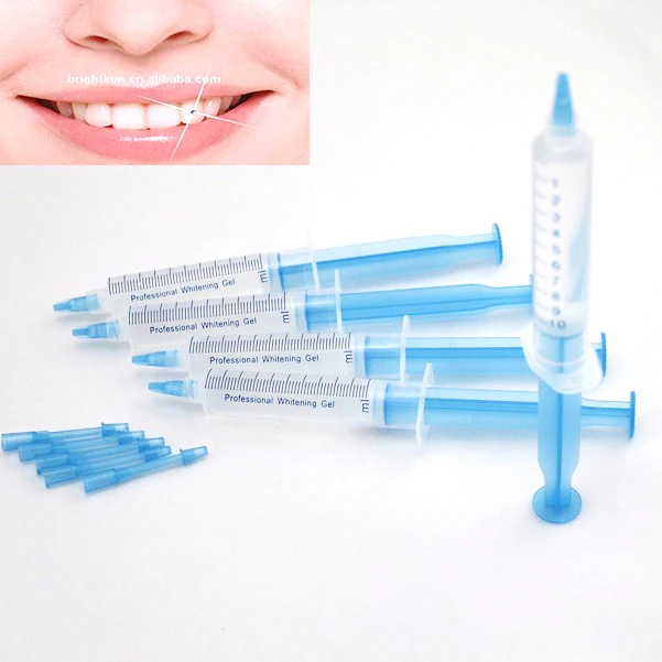 Manufacturer Cheap Wholesale Custom Carbamide Peroxide Syringe Teeth Whitening Gel