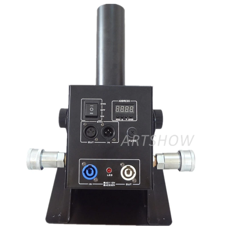 Co2 Cryo  jet machine dmx512 control digital co2 jet cannon co2 cyro strong fog smoke effect for stage party show