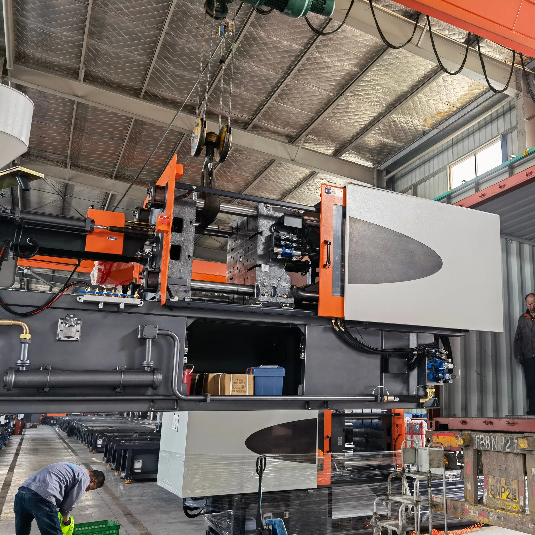 machine for making plastic