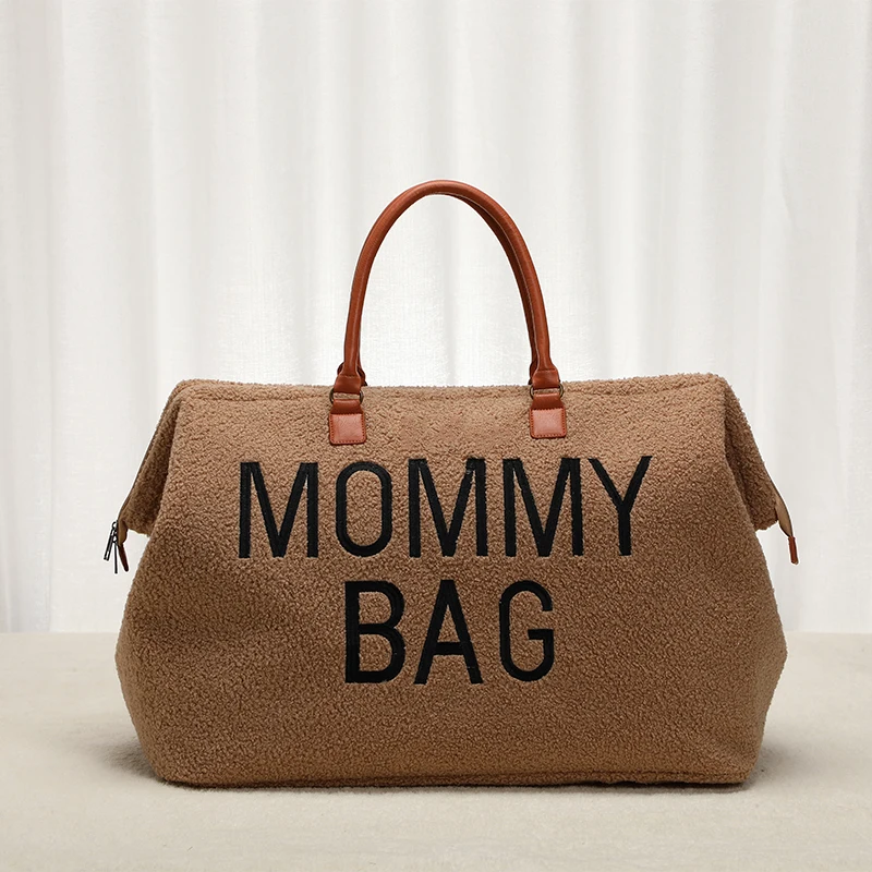 Wholesale Fashion Weekender Travel Bag Large Overnight Plush Custom Logo Luxury Duffle Bag For Women