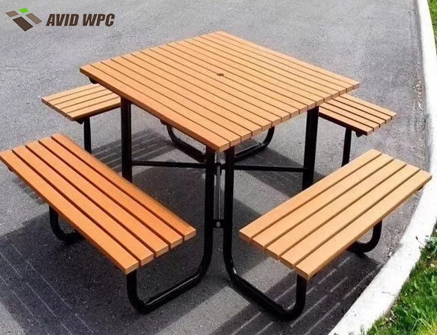 Заводская цена дождь открытый WPC/HDPE Композитный пластиковый деревянный скамья для
