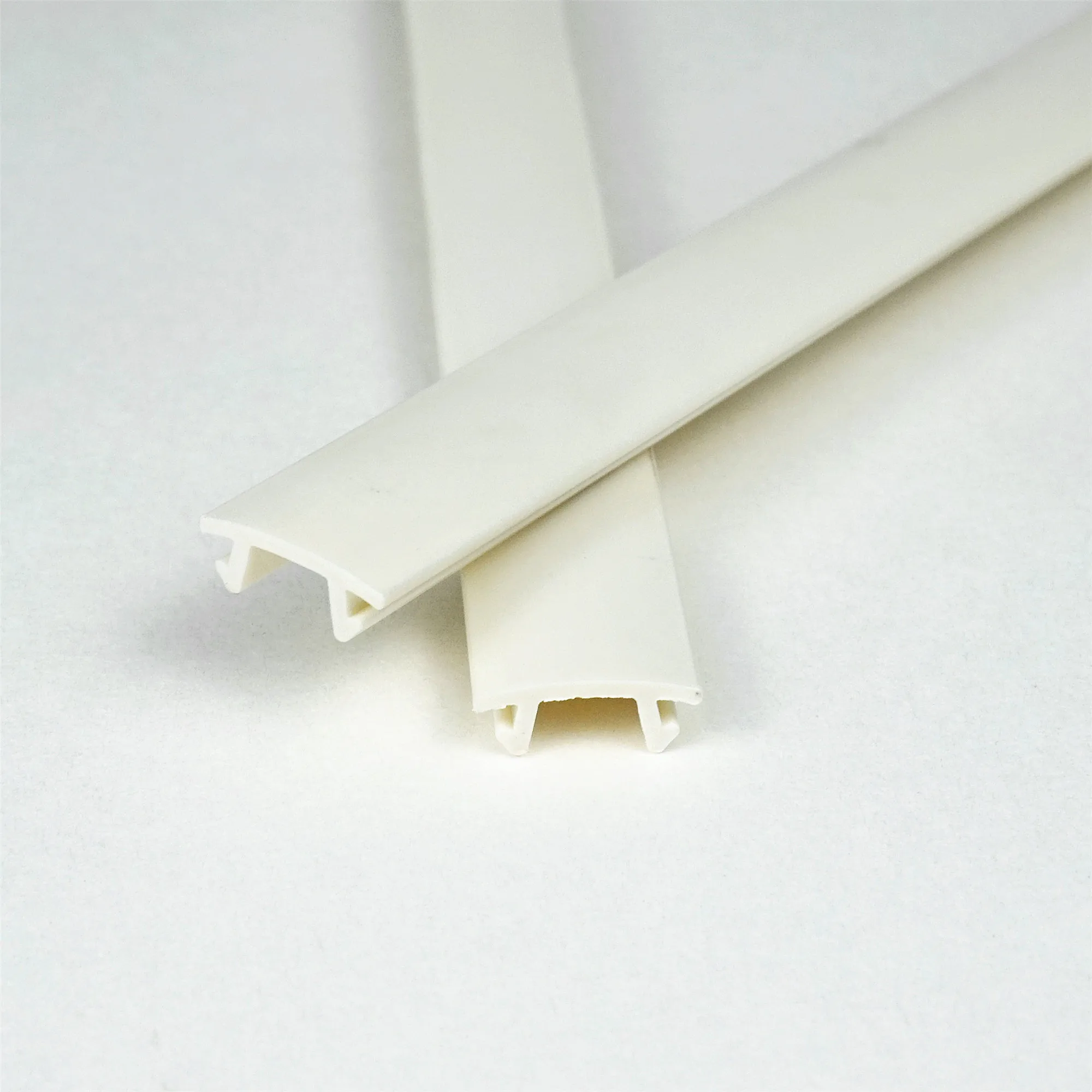 Custom pvc extruded window profile U and C Type Channel led plastic extrusion upvc profile sealing