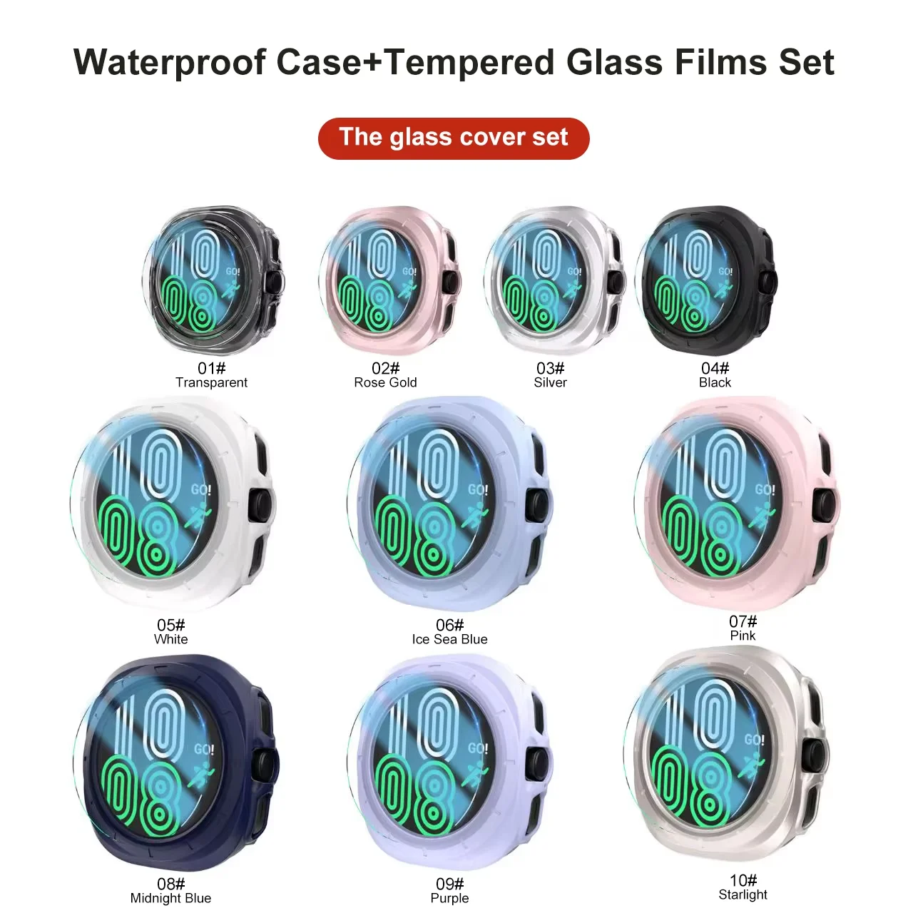 Smartwatch Protection Accessories Pc Bumper Watch Cover Case For Samsung Galaxy Watch Ultra 7 47mm