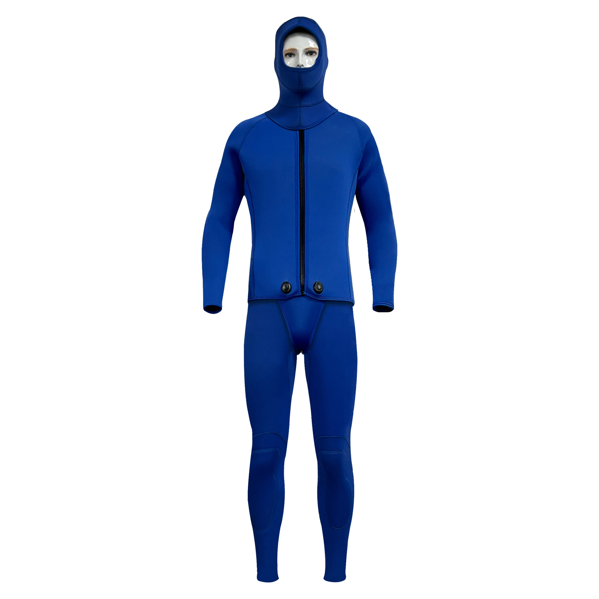 Custom Hooded Jacket Snorkeling Suit 5MM Diving Neoprene Wetsuit Men For Underwater