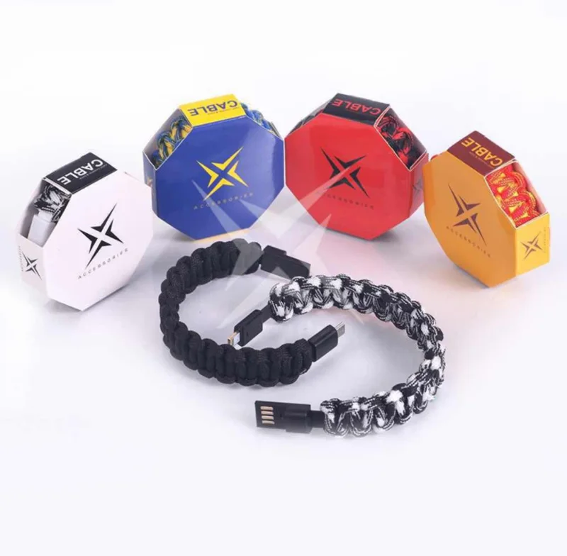 Китай завод браслет USB зарядный кабель креативный подарок синхронизации данных кабель