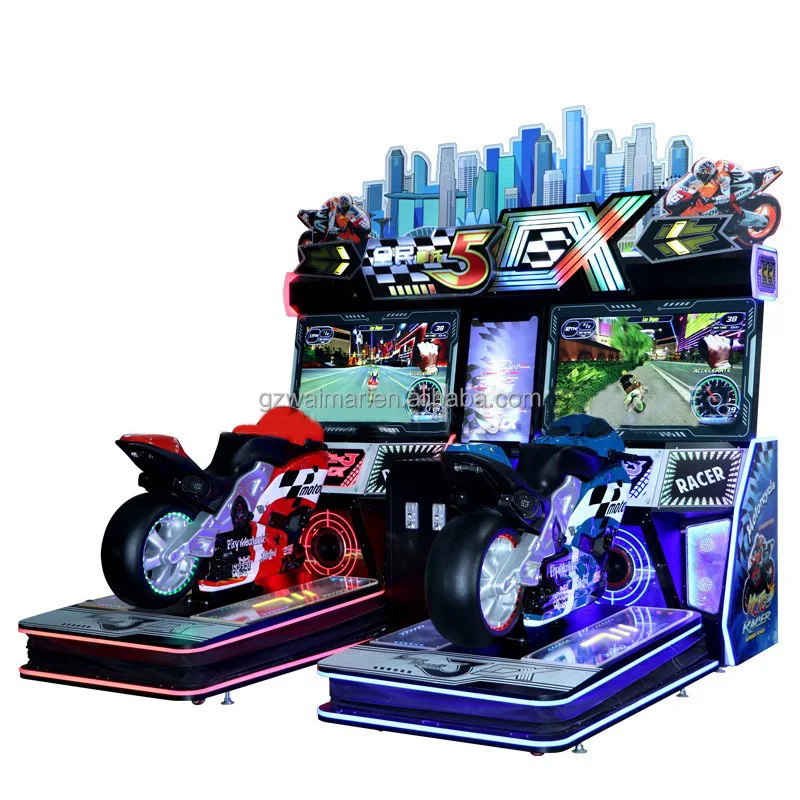 Coin Operated Metal Cabinet Kids Outrun 22 Inch Racing Game Machine Simulator Driving Game Machine