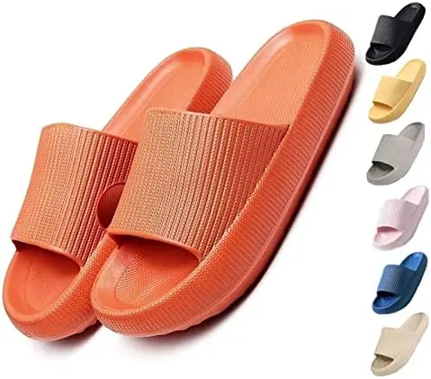 DROPSHIPPING slippers Product 2024 EVA Pillow Soft Slides Indoor Slipper platform Thick bottom indoor slippers eva
