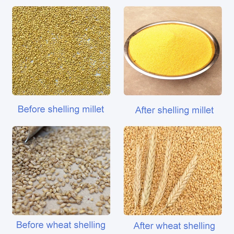 New Arrivals Cabinet Mini Rice Mill Machine Household Portable Rice Mill Machine For Sale