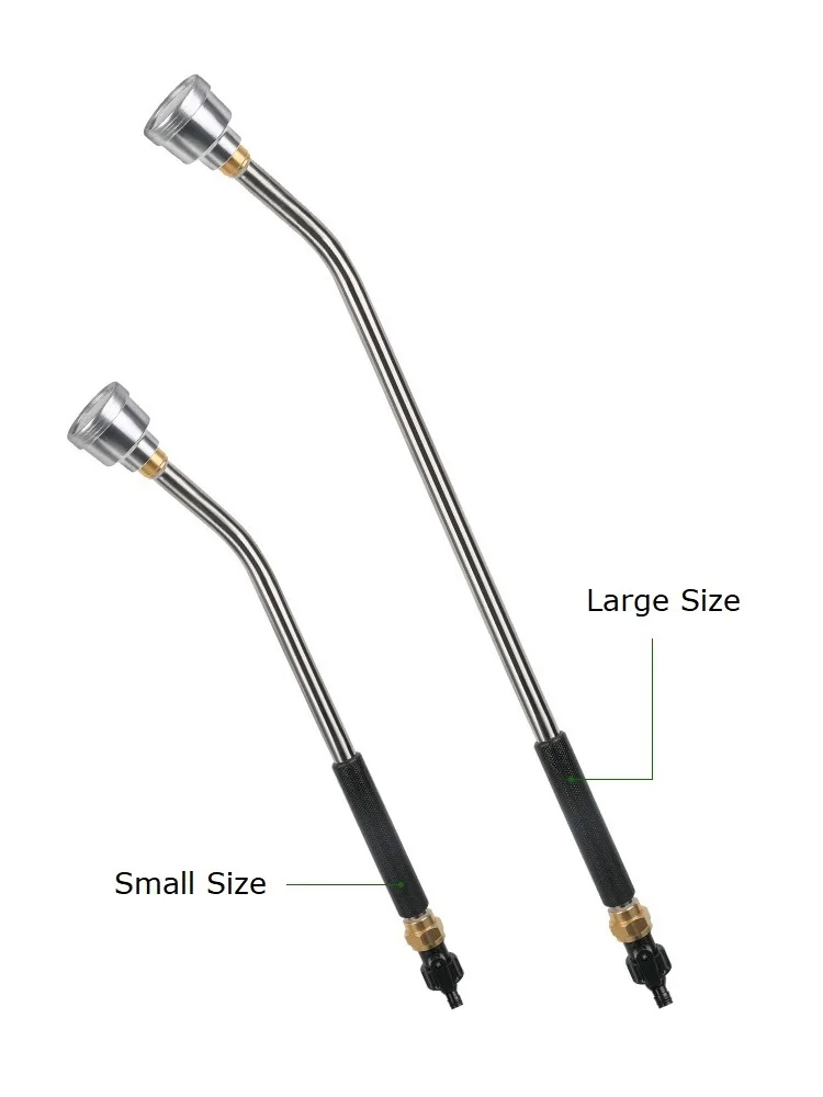 2024 New Product High Pressure Aluminum Garden Hose Wand Garden Nozzle Spray In 32 Inches