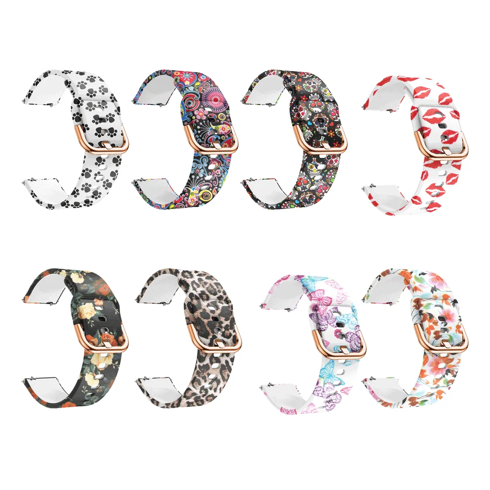 Силиконовый ремешок для часов Samsung Galaxy 20 мм