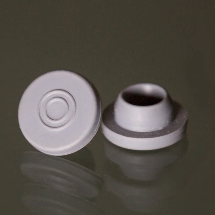 Pharmaceutical Butyl Rubber Stopper 28mm 32mm For Infusion Vials
