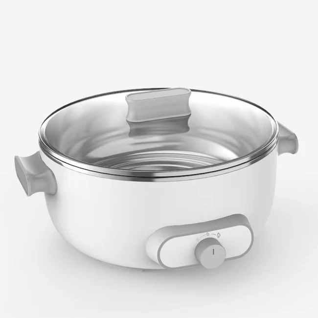 Новое Изделие, защита от кипячения, емкость 5 л, антипригарное покрытие, пароход с крышкой из закаленного стекла