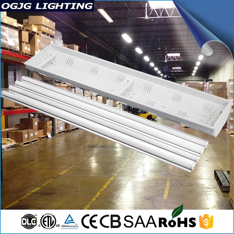 OGJG 100w 200w indoor warehouse garment factory workshop industrial lighting canopy led high bay light