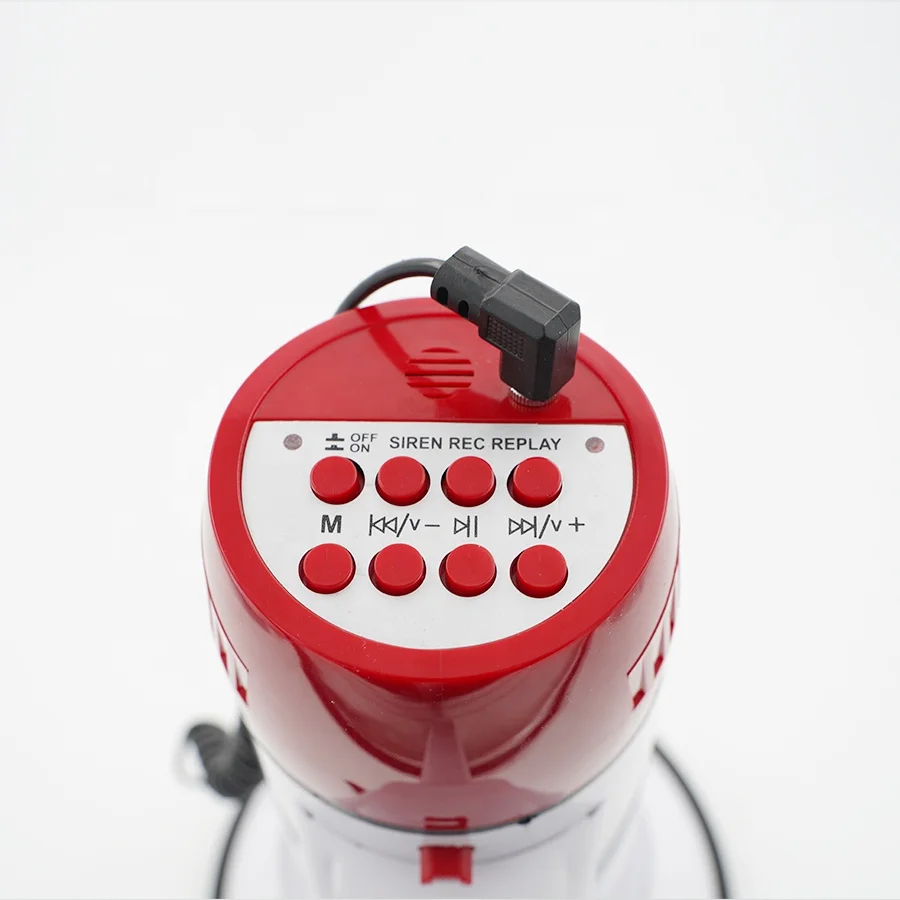 20W Megaphone Siren Bullhorn Protest Rally Mega Phone