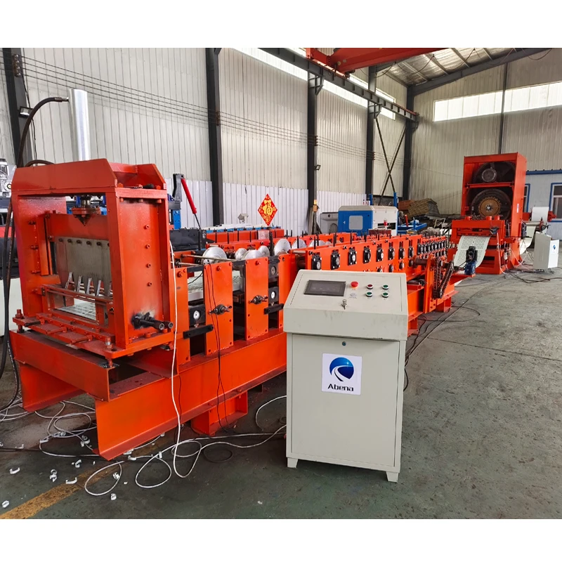 ABENA Perforated Cable Tray Making Machine Metal Cable Tray Manufacturing Machine Cable Tray Production Line