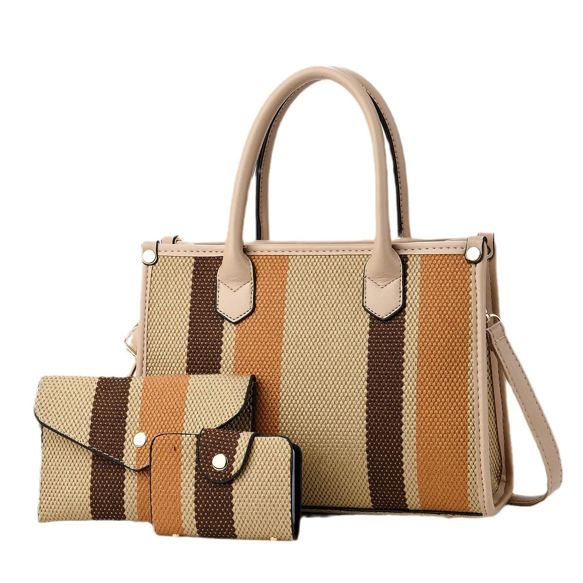 HOT sale Fashion New Design high quality women handbags Bags fashion designer ladies canvas handbags set