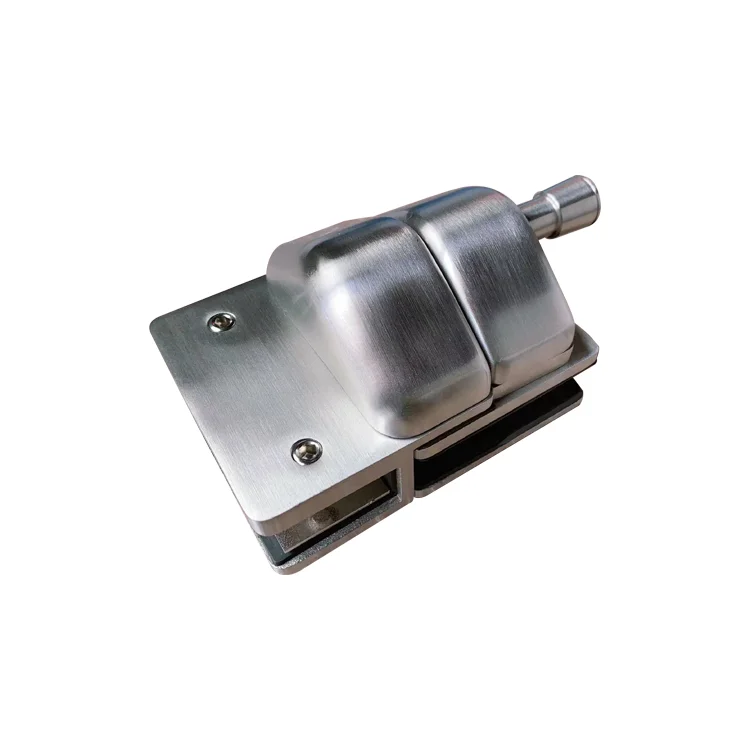 EKOO stainless steel 180 degree side pull glass to glass latch