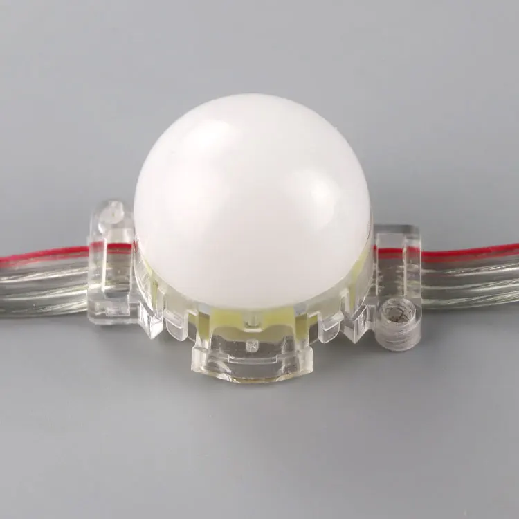 Декоративная RGB-лампа 16703ic 30 мм 12 В постоянного тока smd3535 Пиксельная лампа с крышкой из молочного поликарбоната лампочки для DJ-будки управления музыкой в клубе