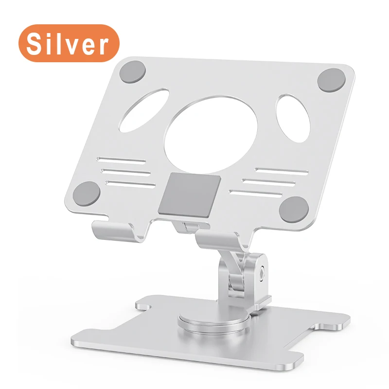 Складная подставка для ноутбука с регулируемой высотой и вращением на 360