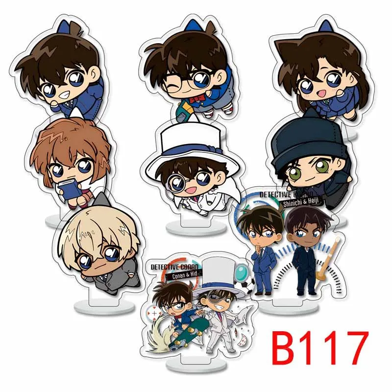Professional Anime Character Detective Conan Anime Clear Plastic Acrylic Mini Standees