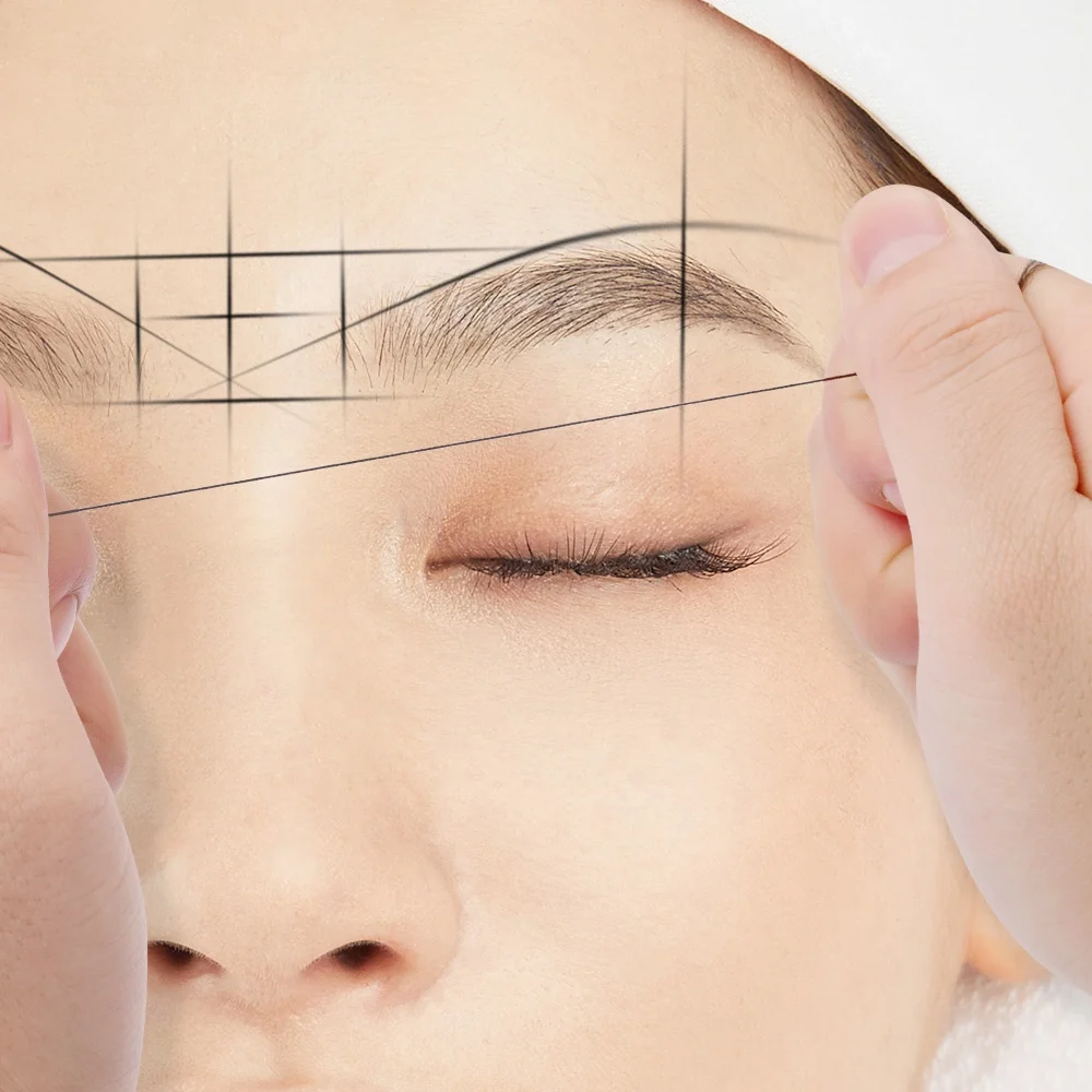 20M  microblading brow pigmented thread eyebrow mapping string