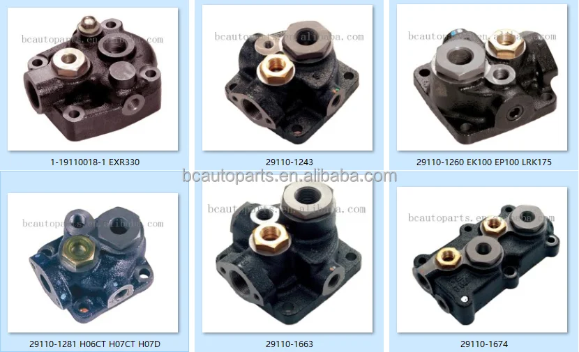 
1-19110019-0 air compressor cylinder head for ISUZU 6BG1 FSR FTR 