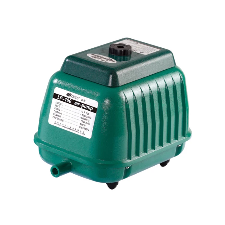 Lp 100 200 Aquarium Air Pump Silent Airpump Pond Water Oxygen Pump Aerator for Aquariums Accessories