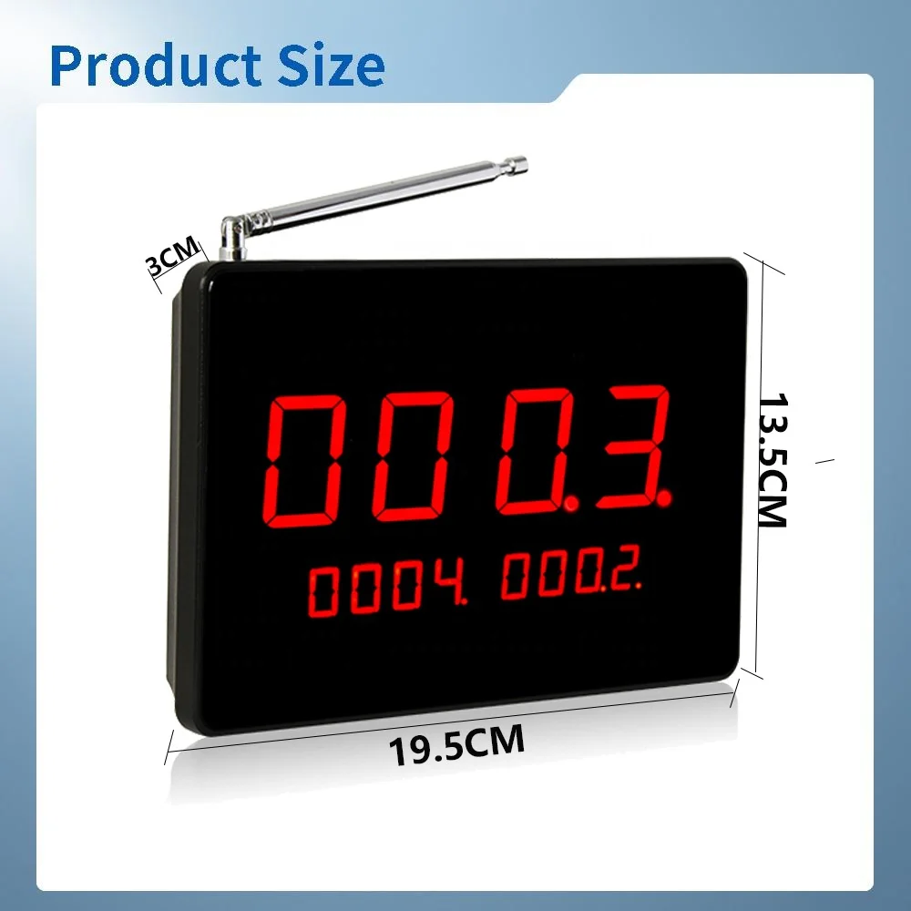 Wireless Hospital Nurse Call Bell System Call Buzzer System Emergency Nurse Call Cord 1Display 1Watch and 2 Buttons