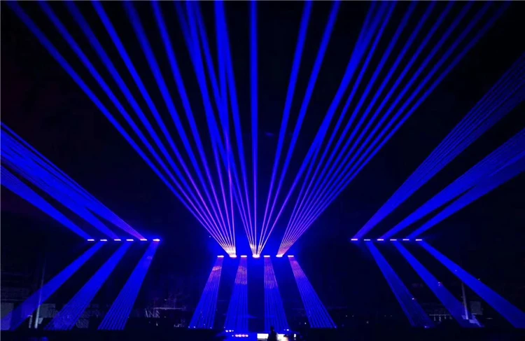 Professional price 8 eye outdoor stage lighting laser light show luces dj for night club led party laser