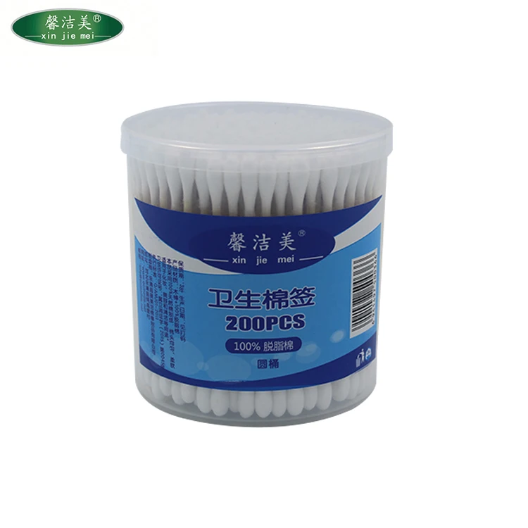 Compostable wood sticks for modernized oem eco 200 cotton ear buds seller set organizer for cotton swabs