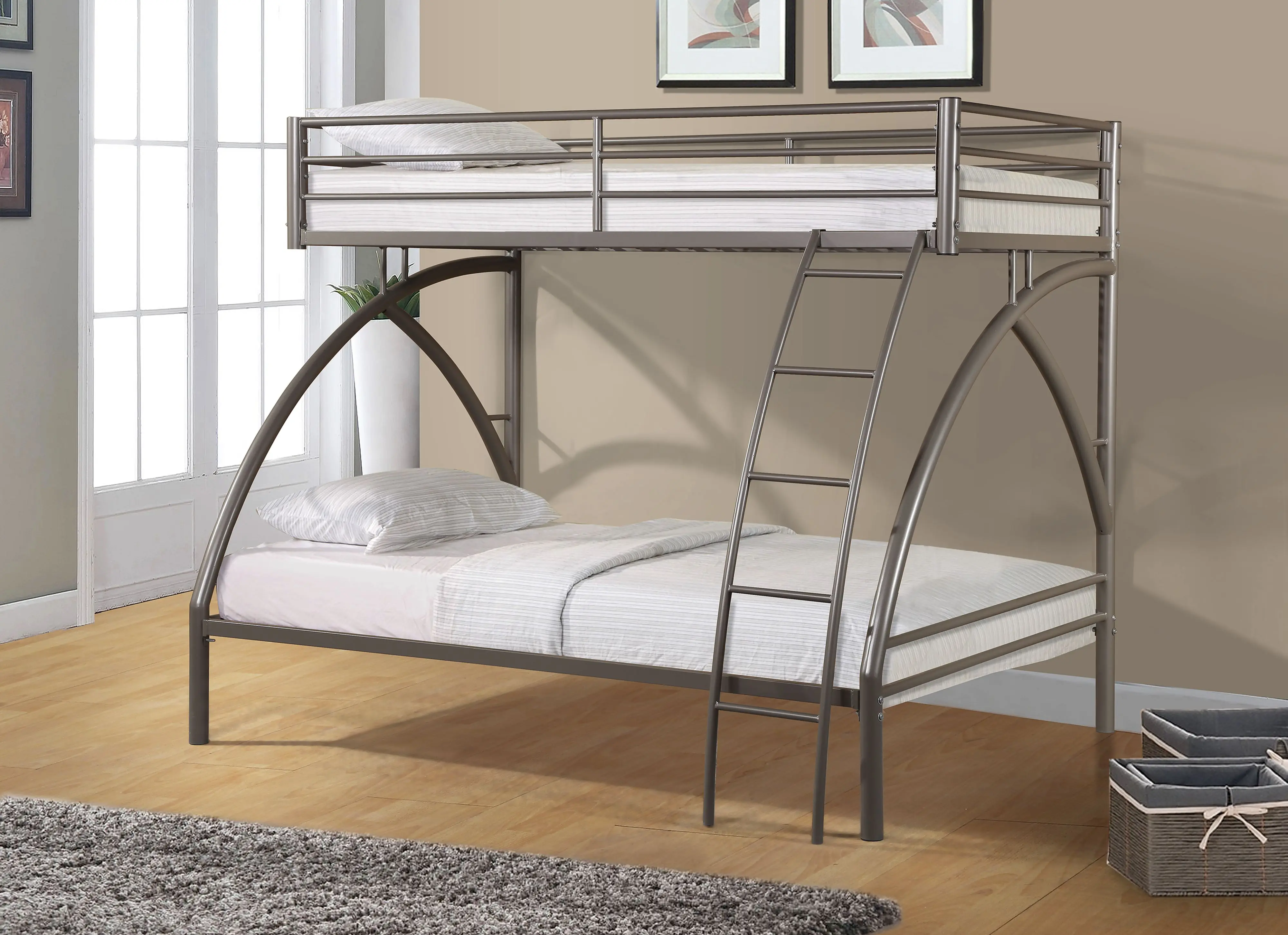 American Standard  Metal Double Bunk Beds for Adults