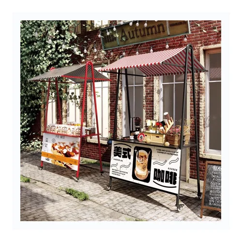 Hot Sales Outdoor Shopping Malls Night Market Food Stalls Promotion Tables Display Stands Market Mobile Stalls ice cream street food cart
