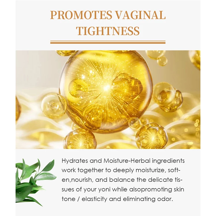 OEM Private Label Yoni Oil Feminine Vagina Tightening Massage Detox Essential Lubricate Oil