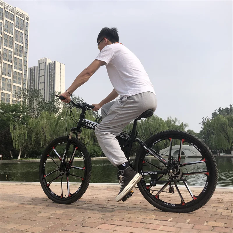 folding mountain bike mtb bicycle for men\/steel foldable mountain bycycles\/26 inch 29inch downhill bikes