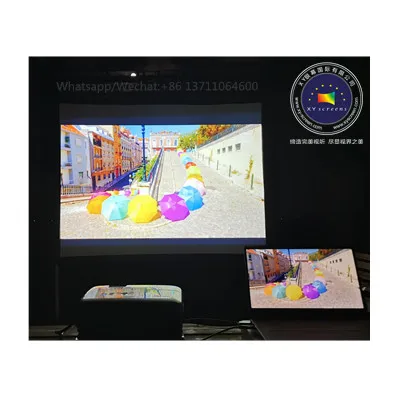 Portable  outdoor fast fold portable standing projector screen for display  show meeting