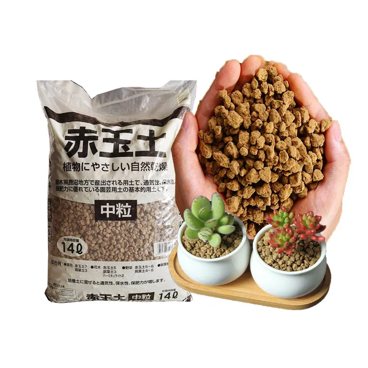 Hot sale Akadama substrat Hard Akadama Japanese bonsai soilsnsai soils
