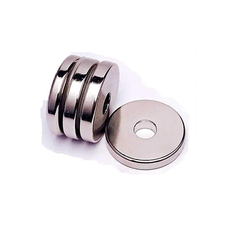 Customized N35 N52 Magnetic Material Ndfeb Magnet Radial Magnetization Neodymium Ring Magnet