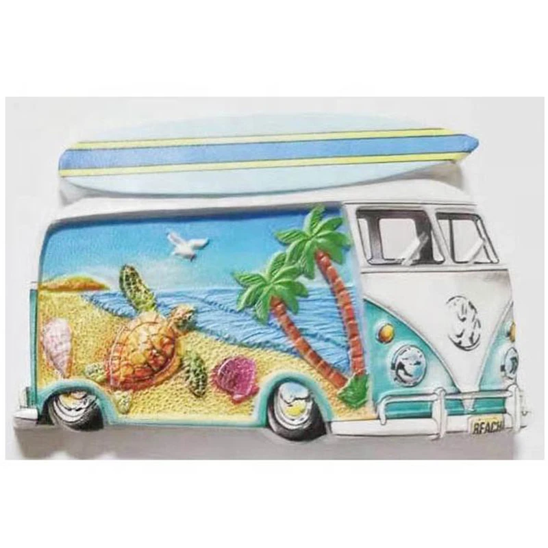 Customised logo resin 3d printing venezia italy souvenir fridge magnet venice refrigerator magnet