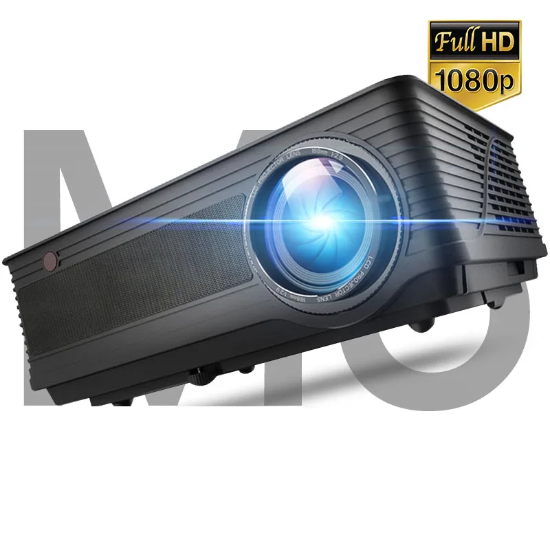 M5 6500 high lumen projector 1080p full HD 4K android wifi LCD LED video portable home theater projector