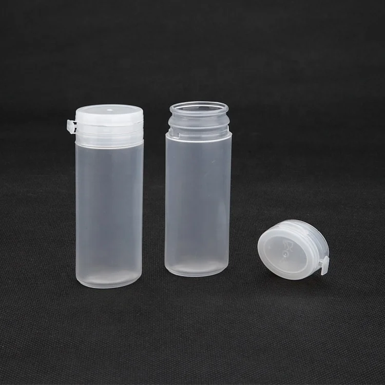 50ml PP xylitol bottle  chewing gum bottle capsule bottle with removable lid