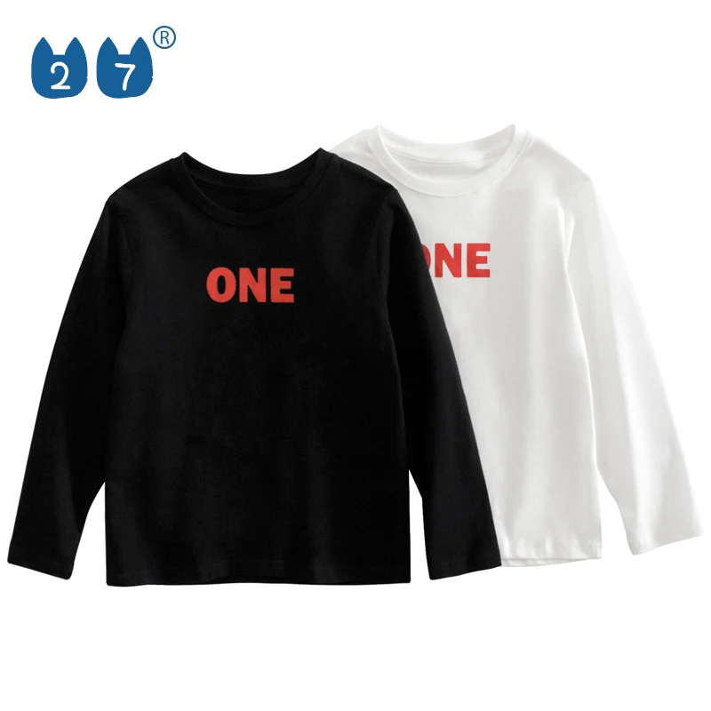 Spring Clothing Line Plus Size Teenage Clothes Children Shirt Boys Tee Shirt Coton Kids T-Shirt