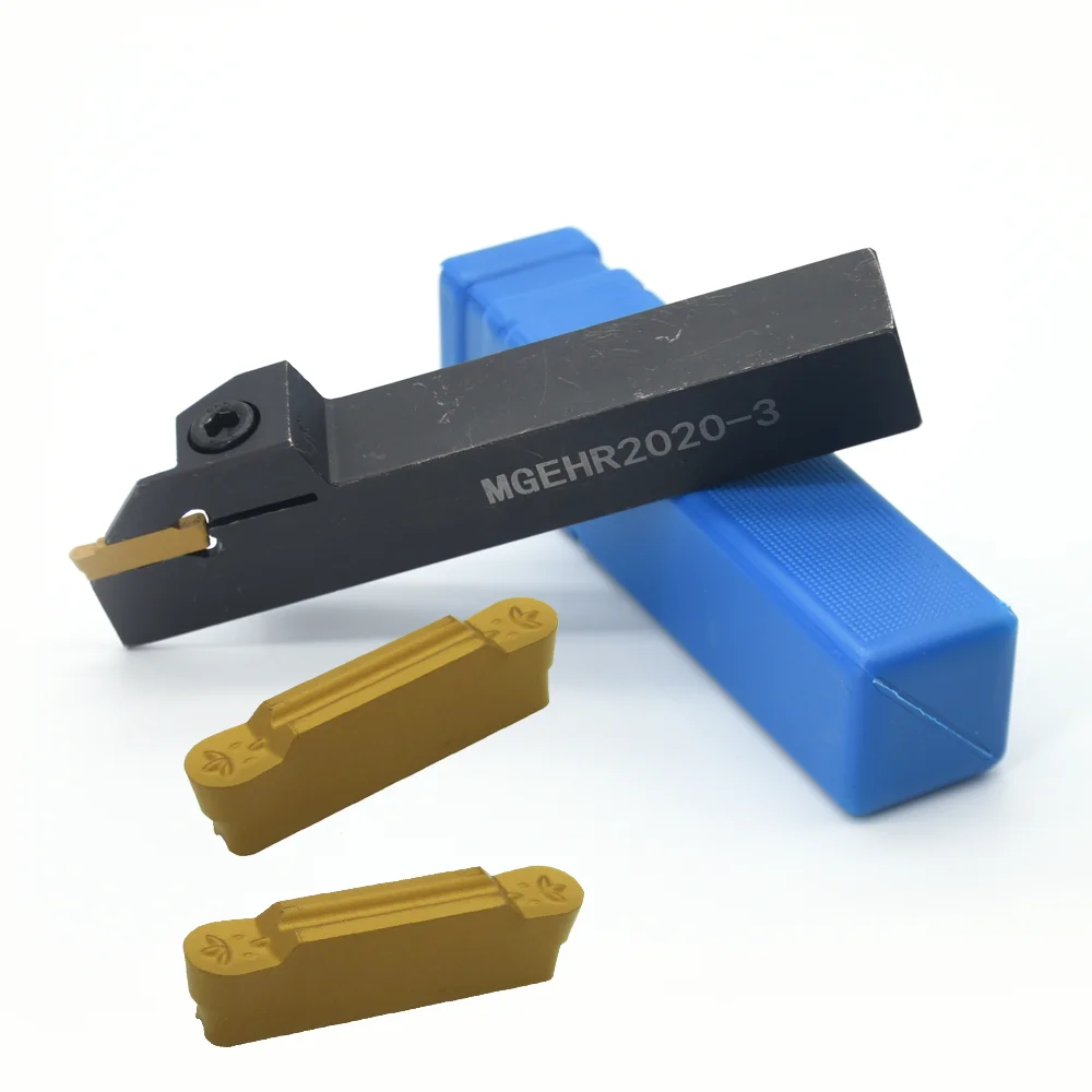 High Quality Carbide Metal Lathe Cutting Mgehr2020-3 External Grooving Tool Holder For Turning Machining