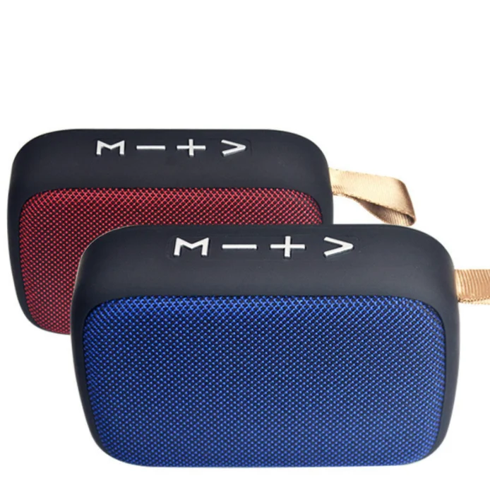 Fabric Art Wireless Speaker Outdoor FM TF Card U Disk Audio Creative Portable Mini Subwoofer Gift Wireless Speakers G2