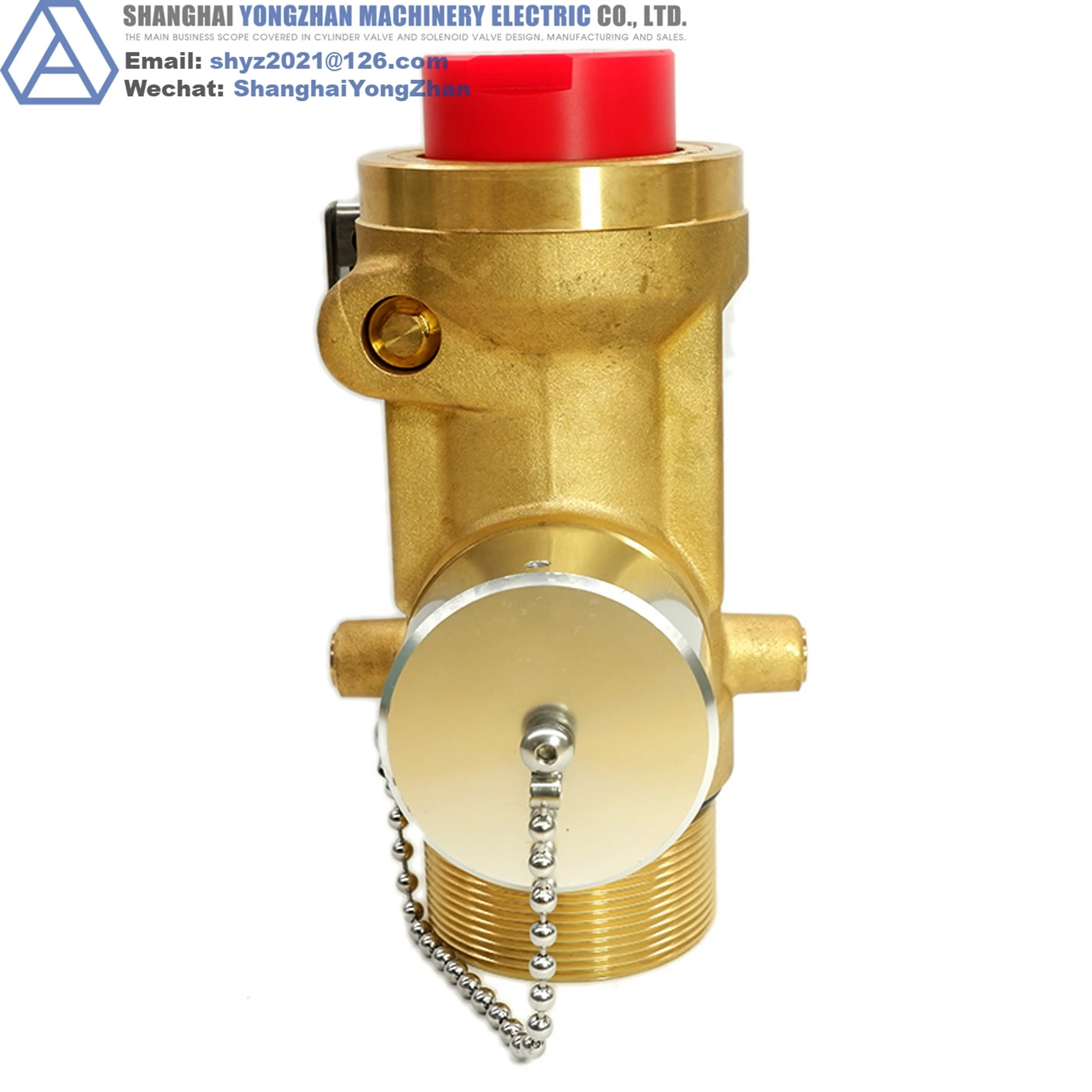 FM200/HFC227  1/2-1 inch fire extinguishing cylinder valveValvula de cilindro FM200, varias marcas