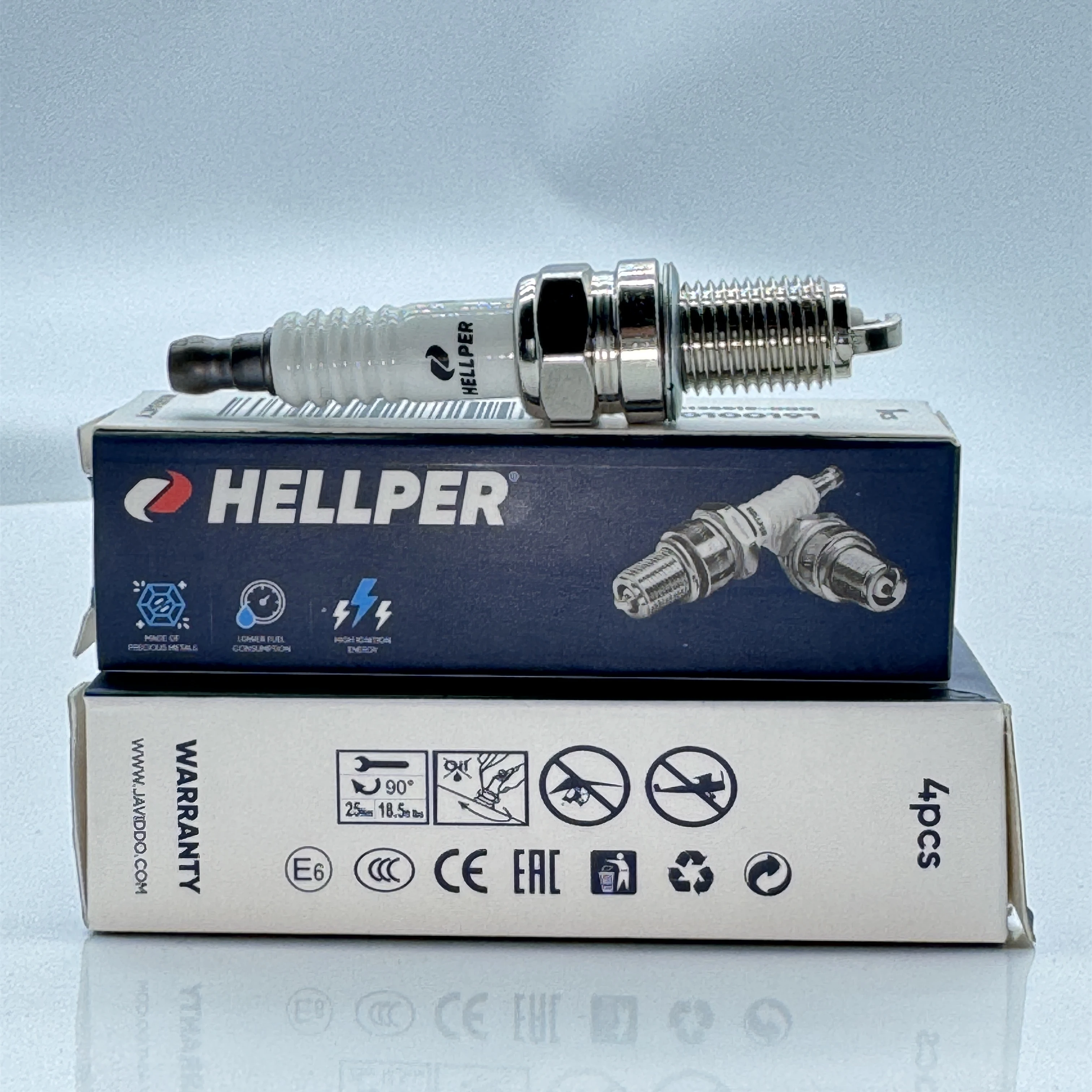 Hellper Spark Plug 0242229654 242229654 APP3923 242240566 K20PBR-S10 2288 2397 2513 2848 3583 7998 for BMW VOLVO Mercedes-Benz